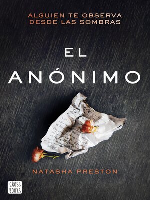 cover image of El anónimo (Edición mexicana)